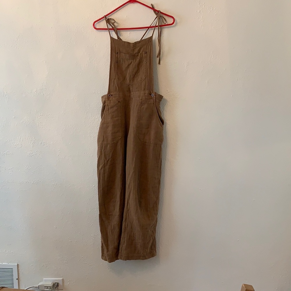 Free people Brown Overalls
